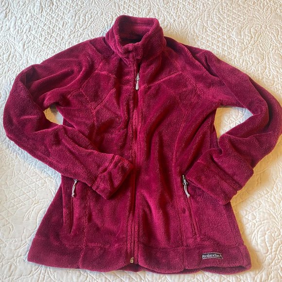 Womens Avalanche Zip Up Fleece Sherpa 